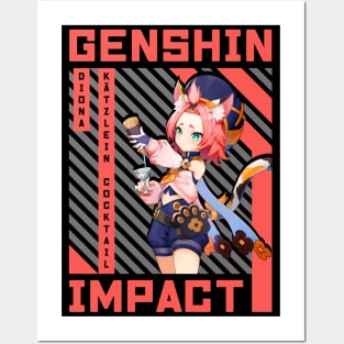 Diona II | Genshin Impact Posters and Art